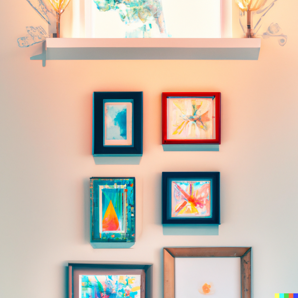 Decorating with Vintage Art and Photography