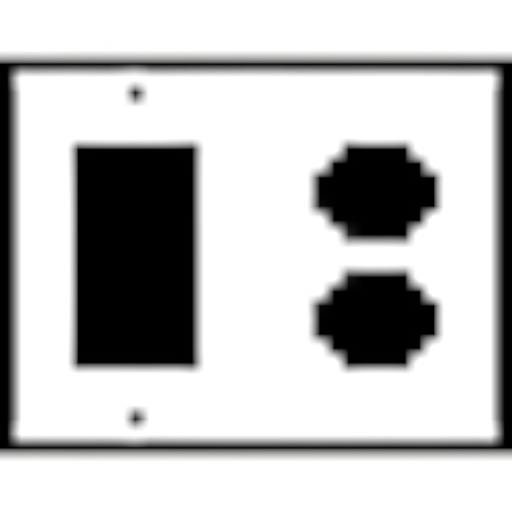 Corinthia Wall Plate (Bright Nickel Finish)