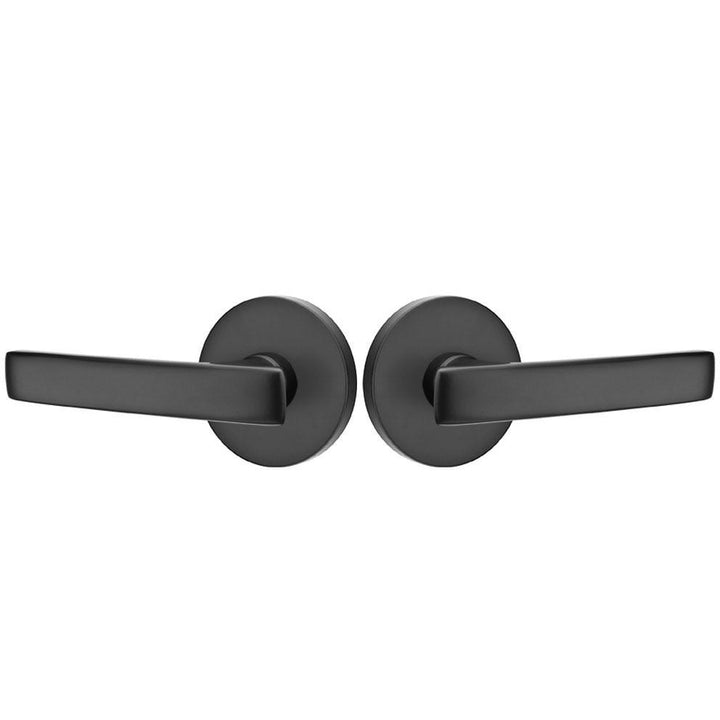 EMTEK Emtek Solid Brass Geneva Lever With Disk Rosette