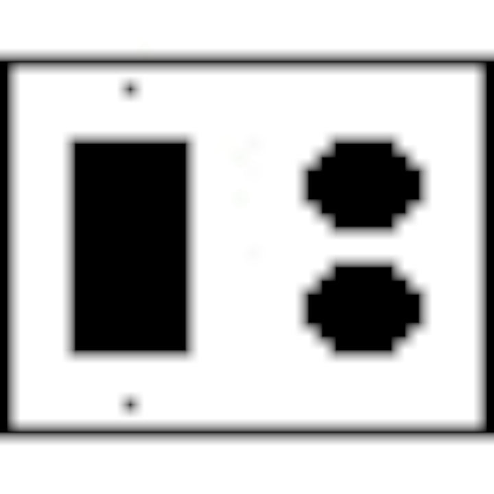 Roguery Ropes Wall Plate (Oil Rubbed Bronze Finish)