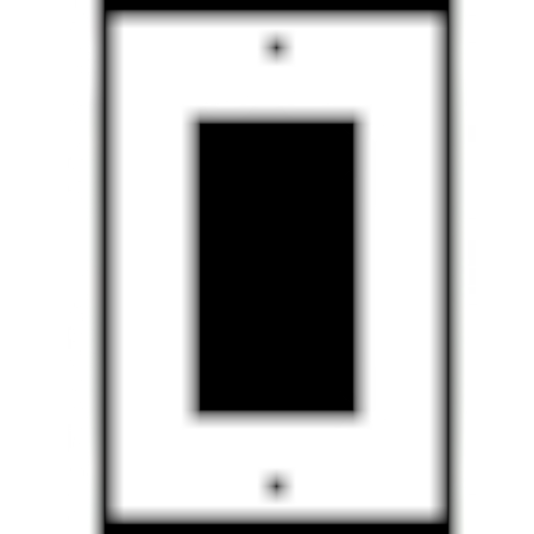 4 1/2 Inch Solid Brass Traditional Switch Plate (Brushed Nickel)