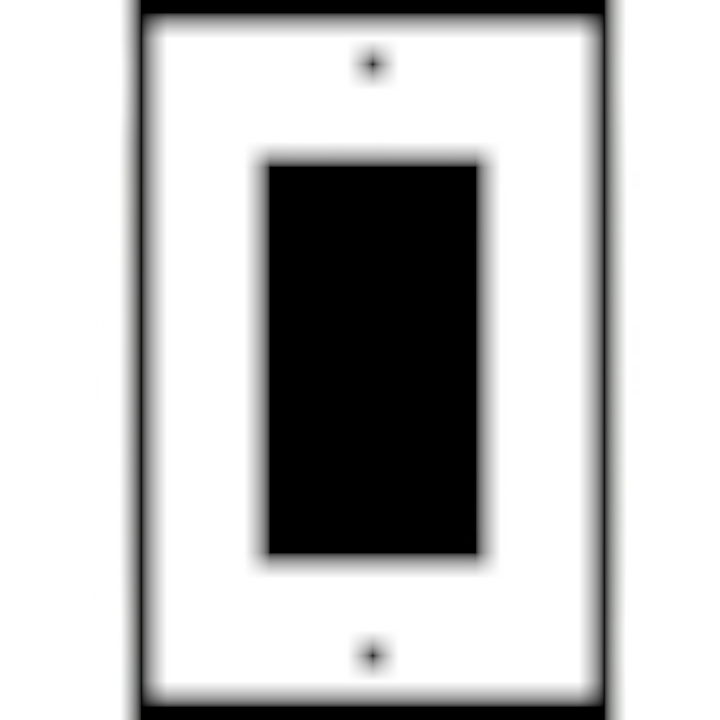 4 1/2 Inch Solid Brass Traditional Switch Plate (Brushed Nickel)