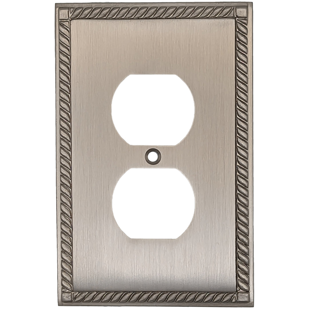 English Georgian Roped Wall Plate (Several Finishes Available)