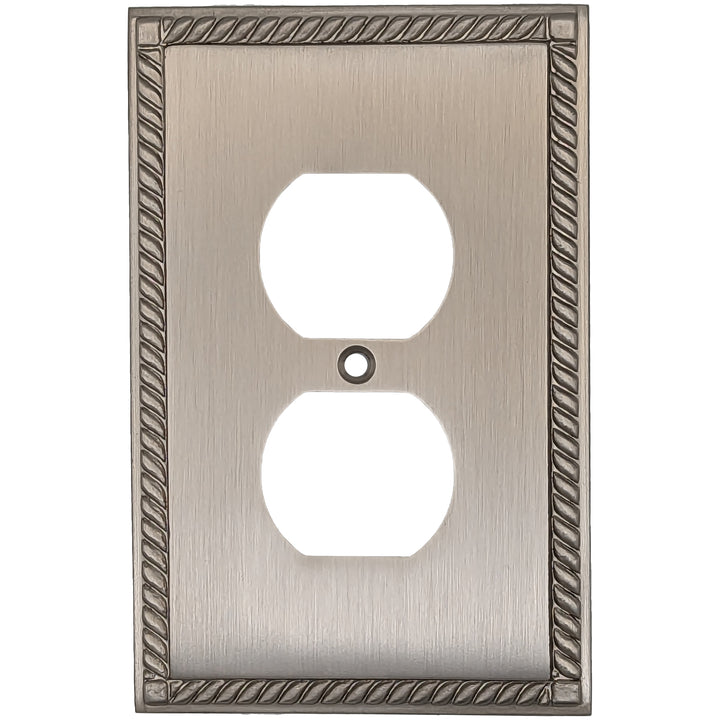 English Georgian Roped Wall Plate (Several Finishes Available)