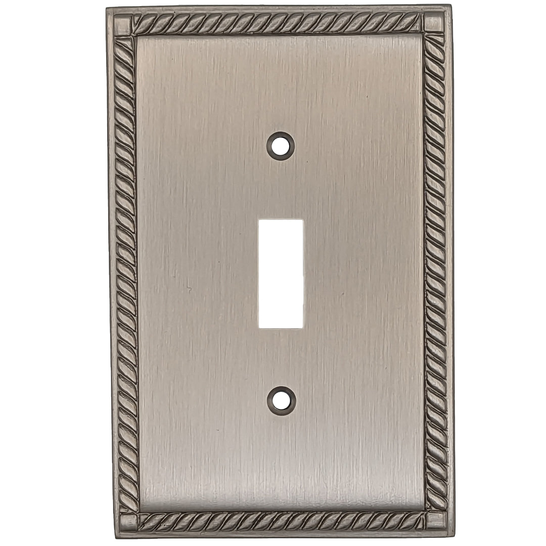 English Georgian Roped Wall Plate (Several Finishes Available)