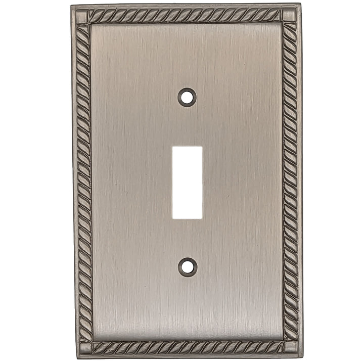 English Georgian Roped Wall Plate (Several Finishes Available)