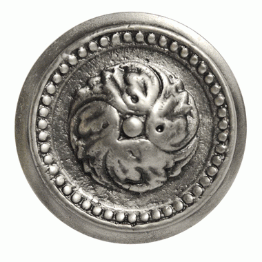 2 Inch Tulip Swirl Cabinet Knob (Satin Nickel Finish) COPPER MOUNTAIN HARDWARE