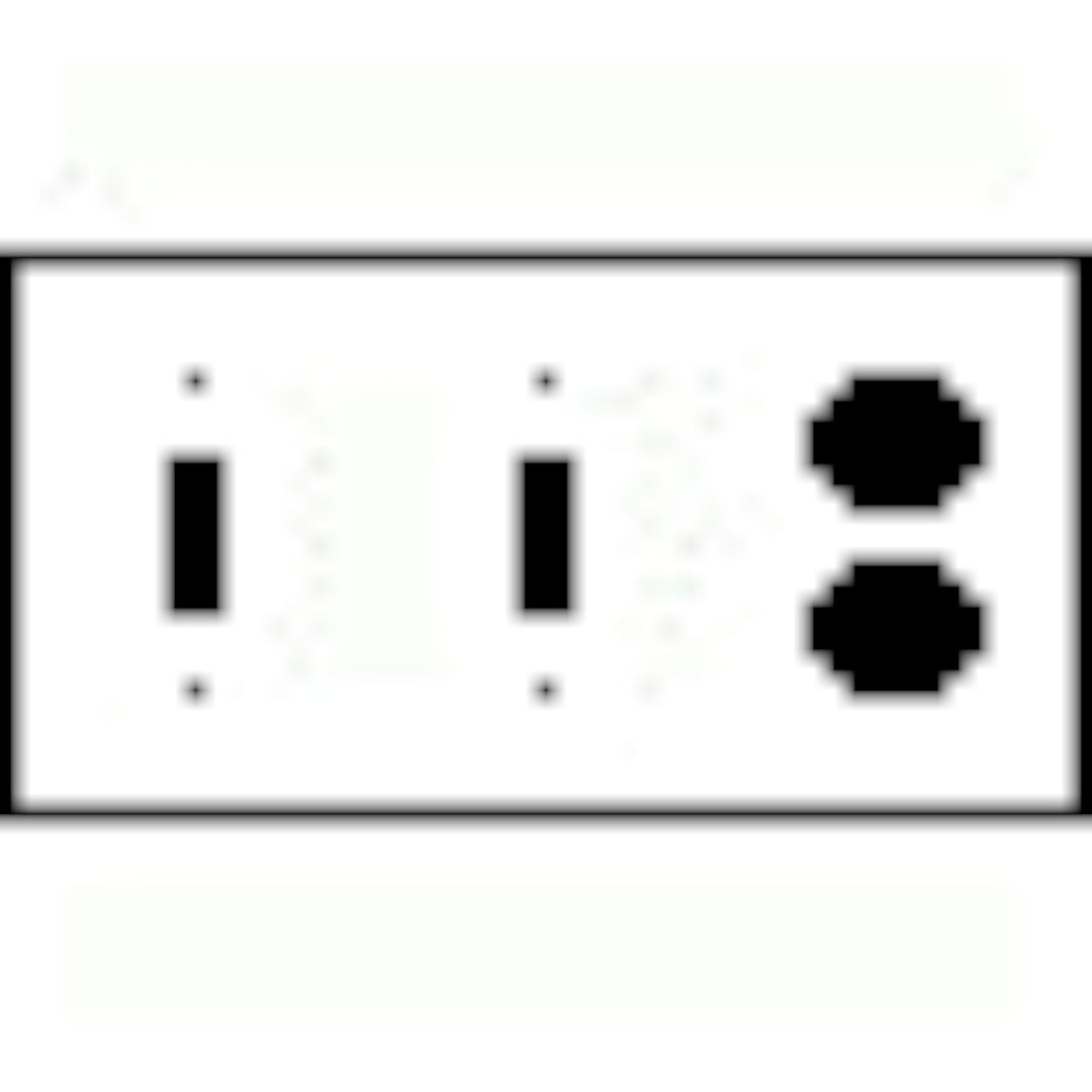 Oak Leaf Wall Plate (Oil Rubbed Bronze)