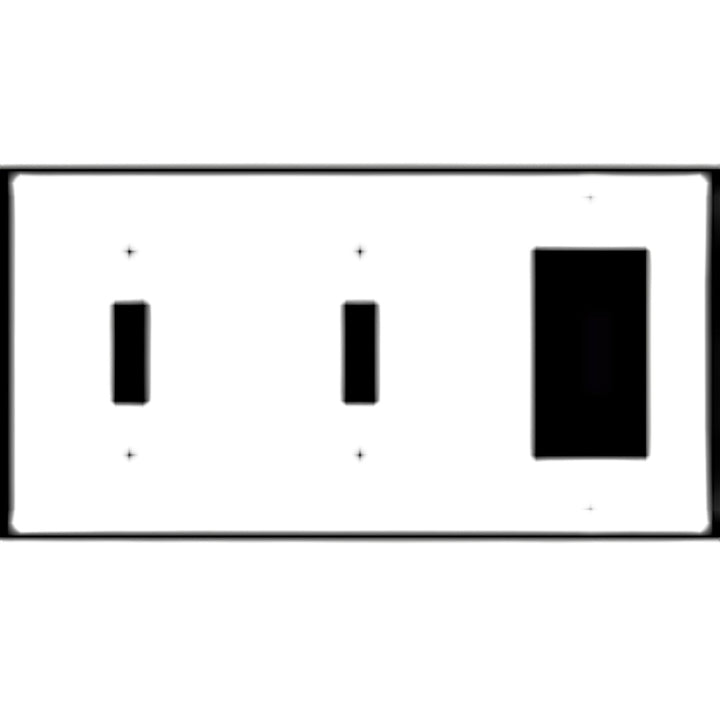 Corinthia Wall Plate (Bright Nickel Finish)