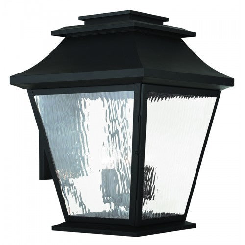 5 Light Black Outdoor Wall Lantern Livex