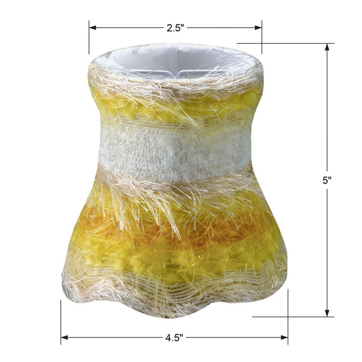 Crystorama Crystorama Crystorama 5" Yellow Mini Shade