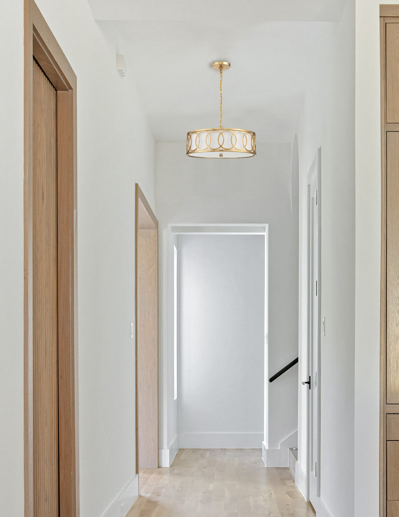 Crystorama Crystorama Libby Langdon Graham 6 Light Antique Gold Chandelier