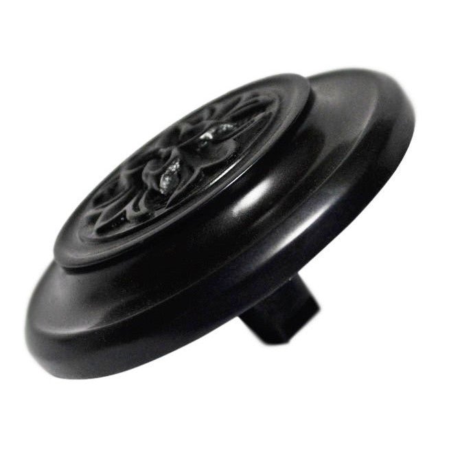 3 3/8 Inch Fleur De Lis French Oversized Knob (Several Finishes Available)