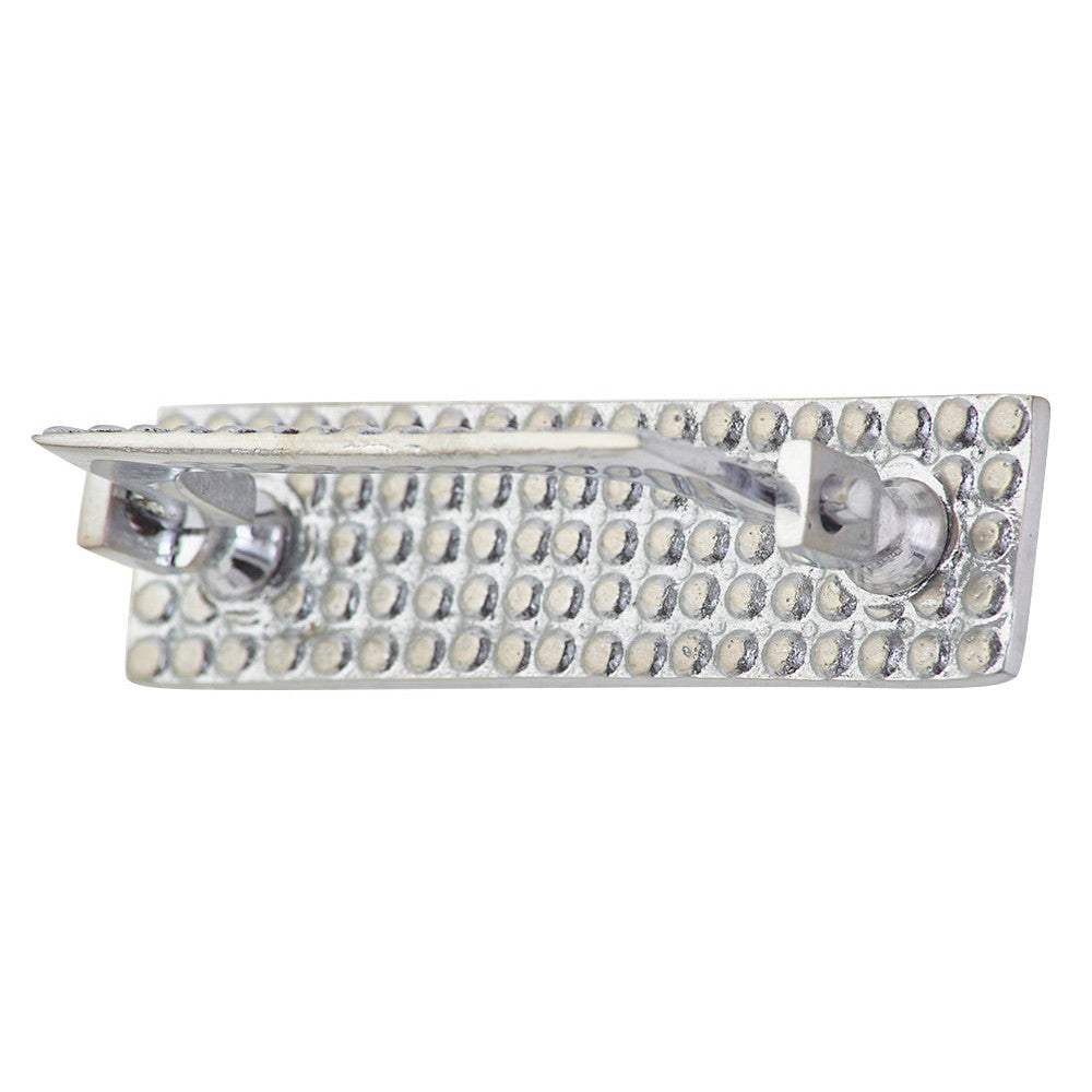 3 3/8 Inch Overall (2 5/8 Inch c-c) Solid Brass Studded Bail Pull (Satin Nickel Finish) COPPER MOUNTAIN HARDWARE