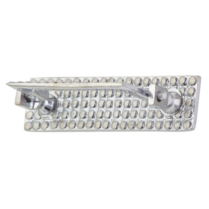 3 3/8 Inch Overall (2 5/8 Inch c-c) Solid Brass Studded Bail Pull (Satin Nickel Finish) COPPER MOUNTAIN HARDWARE