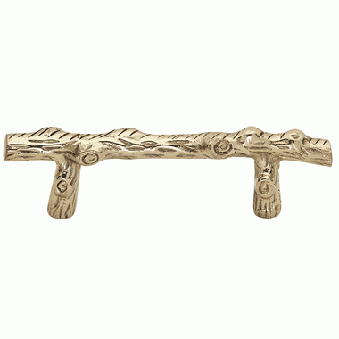 4 1/2 Inch Tree Branch Cabinet Pull (Several Finishes Available)