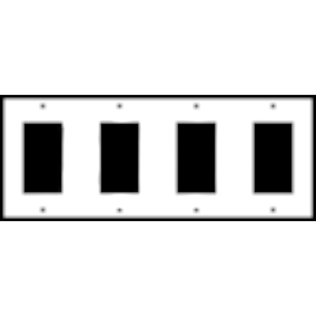 Oceanus Shell Wall Plate (Bright Nickel Finish)