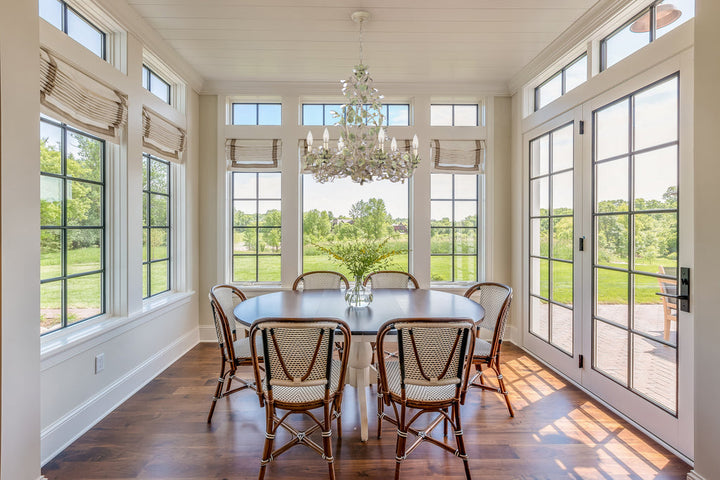 Crystorama Crystorama Josie 6 Light Champagne Green Tea Chandelier