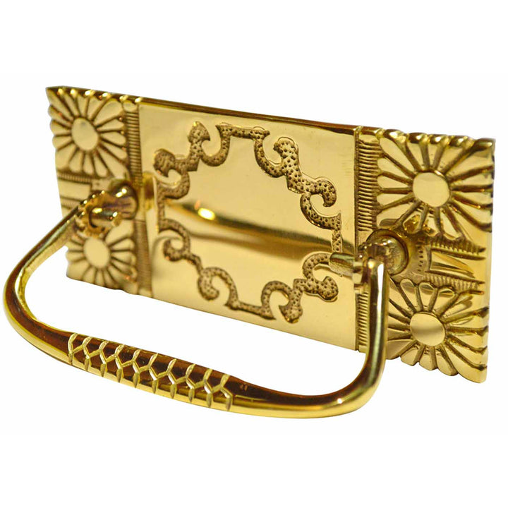 5 1/8 Inch Art Nouveau Bail Pull Plate