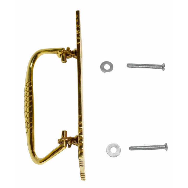 5 1/8 Inch Art Nouveau Bail Pull Plate