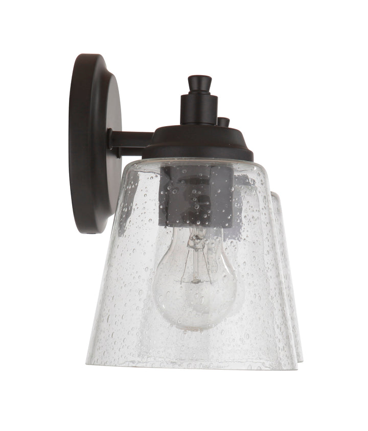 ##Antique Hardware## Tyler 2 Light Vanity in Flat Black