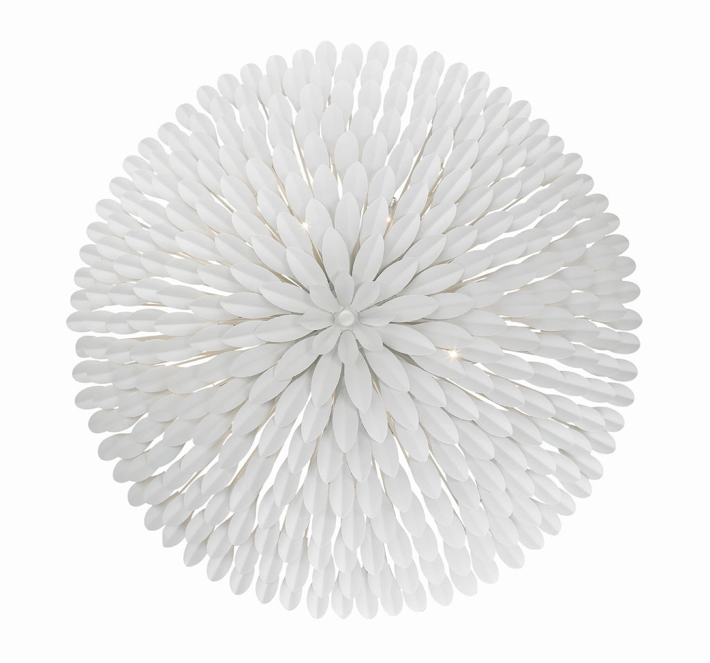 Crystorama Crystorama Broche 8 Light Matte White Chandelier