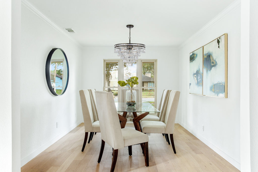 Crystorama Crystorama Mercer 7 Light Hand Cut Crystal English Bronze Chandelier