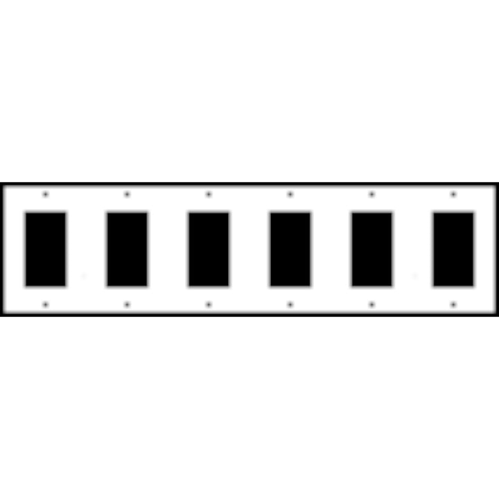 Sonnet Leaf Wall Plate (Matte Nickel Finish)