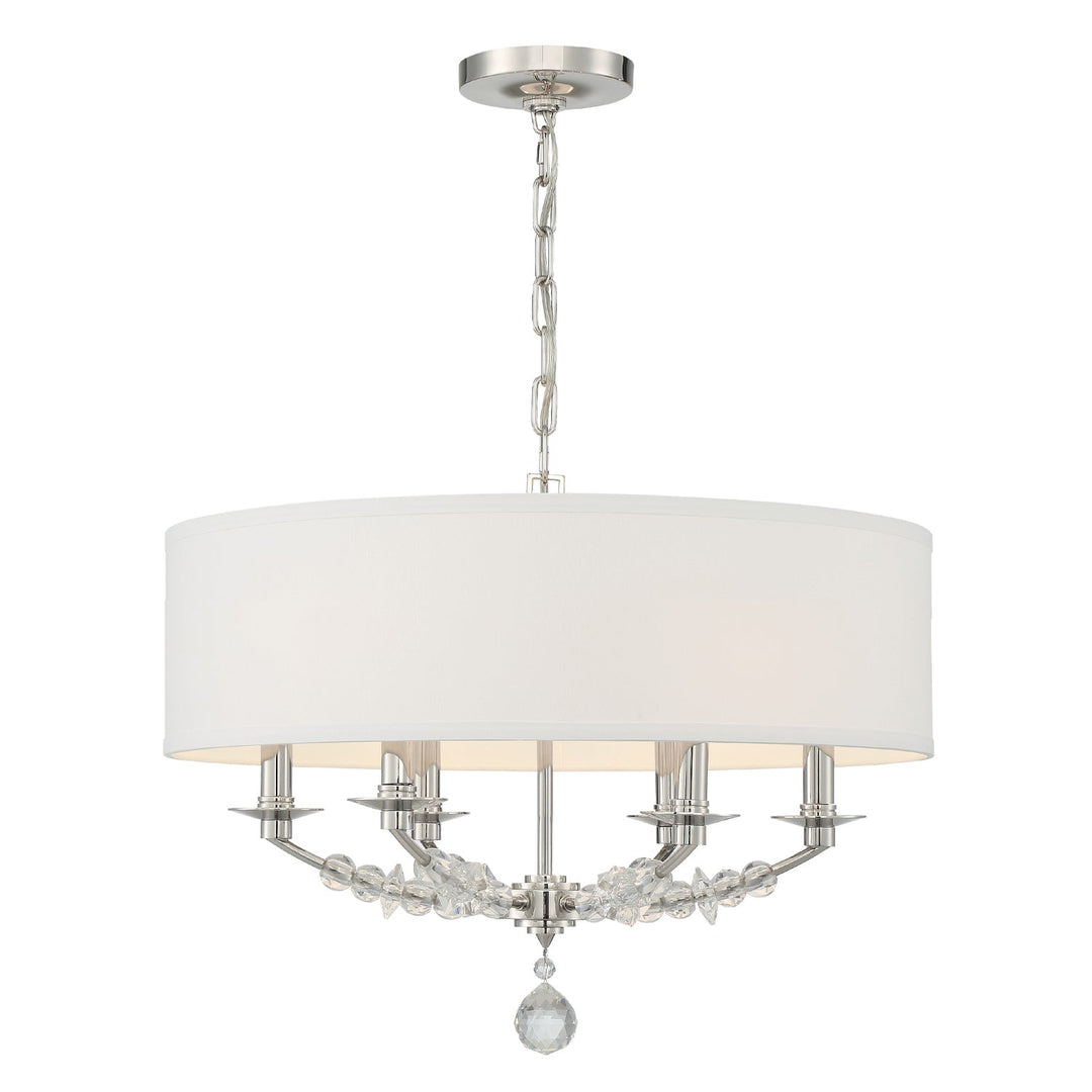 Crystorama Crystorama Mirage 6 Light Polished Nickel Chandelier
