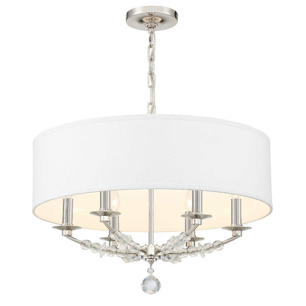 Crystorama Crystorama Mirage 6 Light Polished Nickel Chandelier