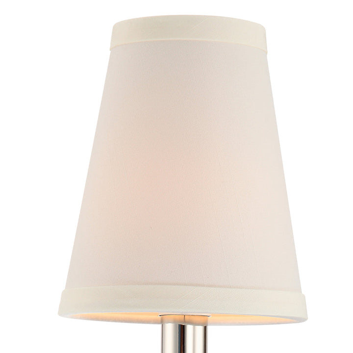 Crystorama Crystorama Baxter 1 Light Polished Nickel Sconce