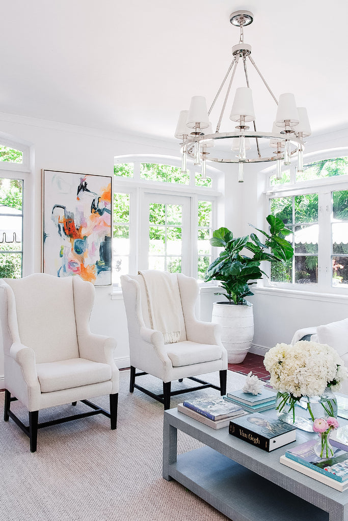 Crystorama Crystorama Baxter 8 Light Polished Nickel Chandelier