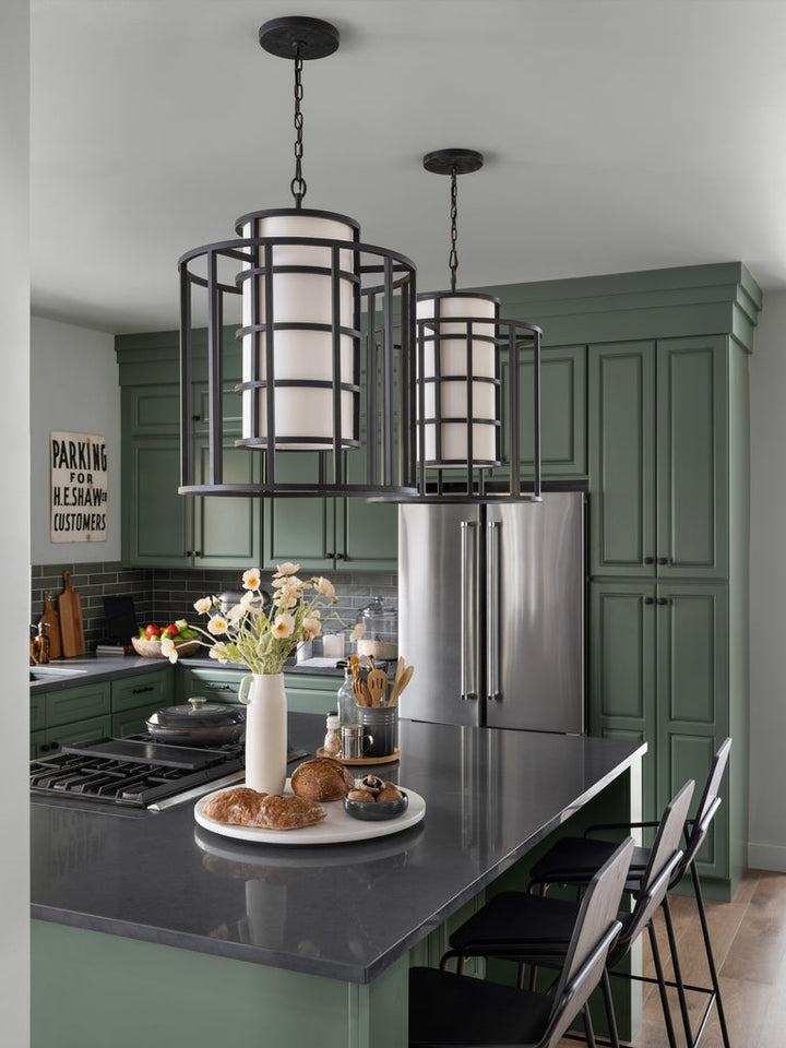 Crystorama Crystorama Brian Patrick Flynn Hulton 6 Light Matte Black Chandelier