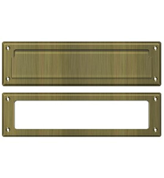 COPPER MOUNTAIN HARDWARE Magazine Size Front Door Mail Slot in Several Finishes