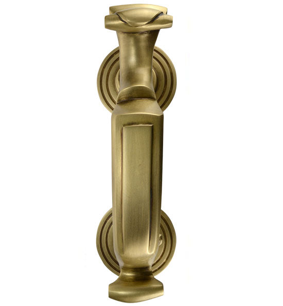 COPPER MOUNTAIN HARDWARE 8 Inch Tall Traditional Doctor's Door Knocker in Several Finishes