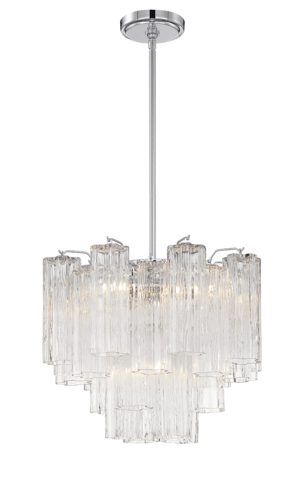 Crystorama Crystorama Addis 4 Light Polished Chrome Chandelier