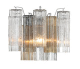 Crystorama Crystorama Addis 2 Light Polished Chrome Sconce