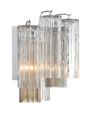Crystorama Crystorama Addis 2 Light Polished Chrome Sconce