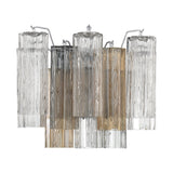 Crystorama Crystorama Addis 2 Light Polished Chrome Sconce