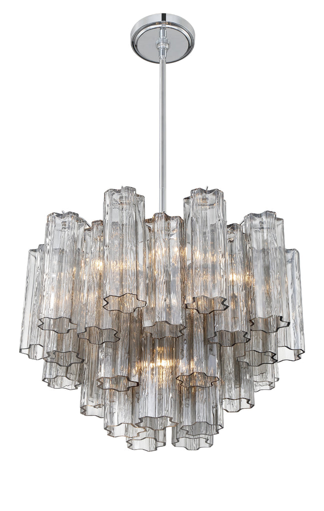 Crystorama Crystorama Addis 6 Light Polished Chrome Chandelier