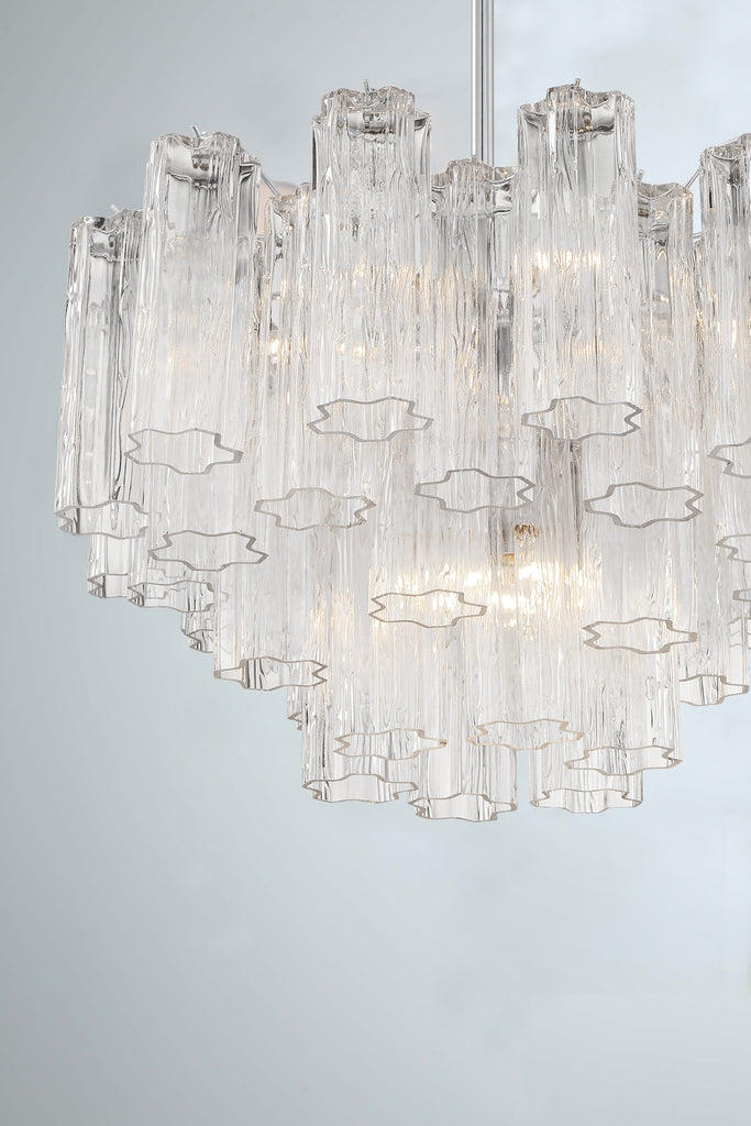 Crystorama Crystorama Addis 9 Light Polished Chrome Chandelier