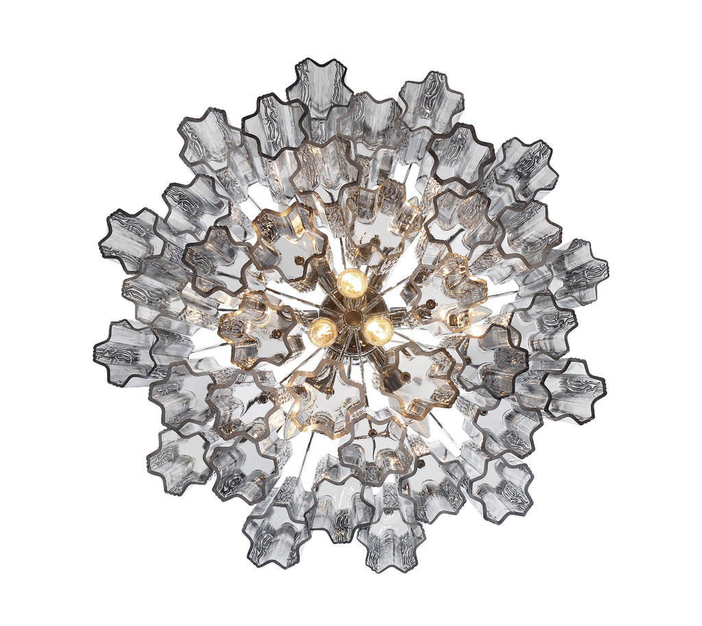 Crystorama Crystorama Addis 9 Light Polished Chrome Chandelier