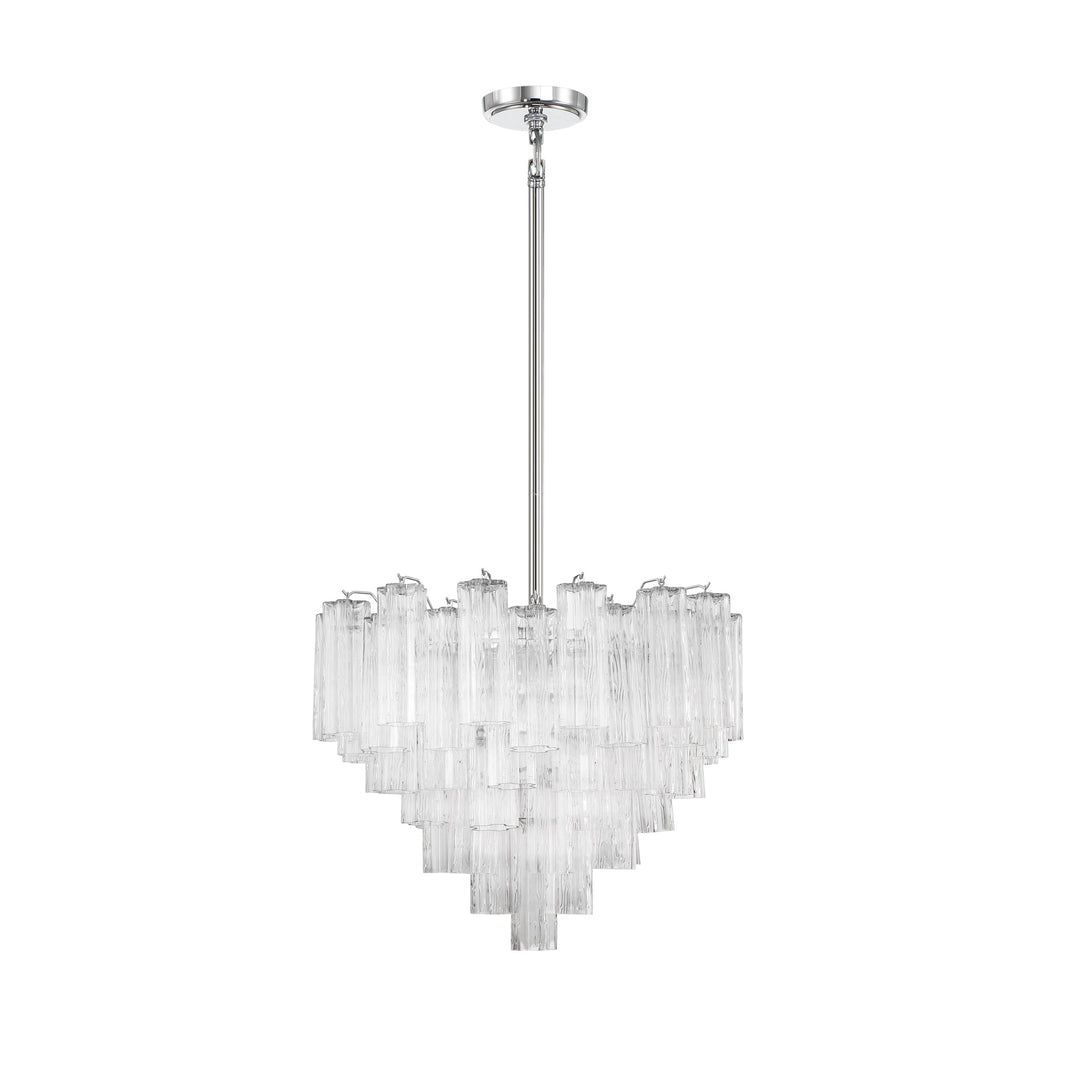 Crystorama Crystorama Addis 12 Light Polished Chrome Chandelier