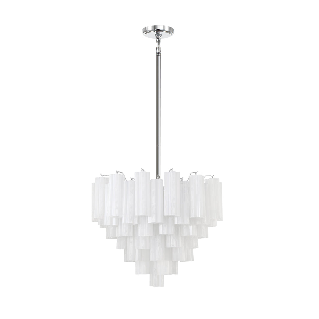 Crystorama Crystorama Addis 12 Light Polished Chrome Chandelier