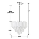 Crystorama Crystorama Addis 12 Light Polished Chrome Chandelier