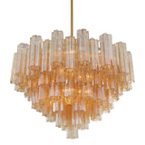 Crystorama Crystorama Addis 16 Light Aged Brass Chandelier