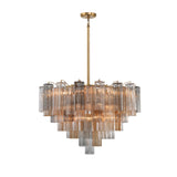 Crystorama Crystorama Addis 16 Light Aged Brass Chandelier