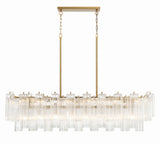 Crystorama Crystorama Addis 14 Light Aged Brass Chandelier