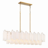 Crystorama Crystorama Addis 14 Light Aged Brass Chandelier
