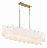 Crystorama Crystorama Addis 14 Light Aged Brass Chandelier